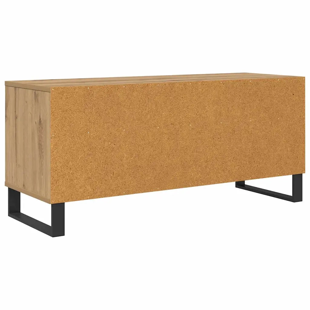 Mobile TV con cassetto Rovere artigianale 100 x 34,5 x 44,5 cm 881787