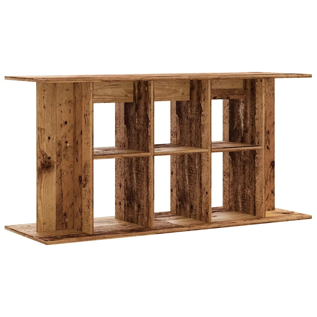 Supporto Acquario 120x40x60cm in Legno Multistrato Legno Antico CFW9398715