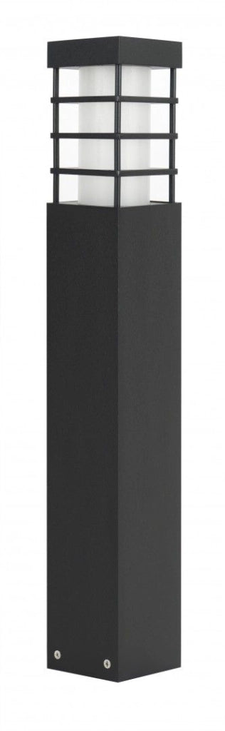 Paletto giardino esterno SU-MA RADO II 50cm nero E27 IP54