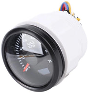 Contachilometri 52 Mm - Odometro - 7000 giri/min - 7 colori di illuminazione di sfondo - Rapporto di velocità regolabile - Adatto per camion/barca - Contachilometri