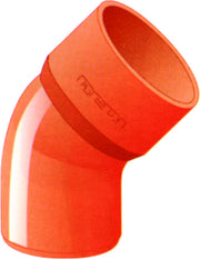 CURVA PVC 50 ARANCIO