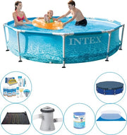 Accessori per Piscina Plus - Struttura Metallica Lato Mare Rond 305x76 cm