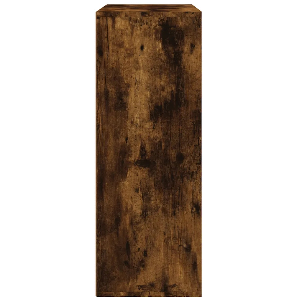 Credenza Rovere Fumo 60x31x84 cm in Legno Multistrato 840489
