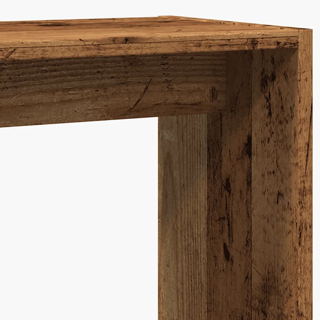 vidaXL Tavolino Legno Vecchio 50x26x50 cm in Legno Multistrato