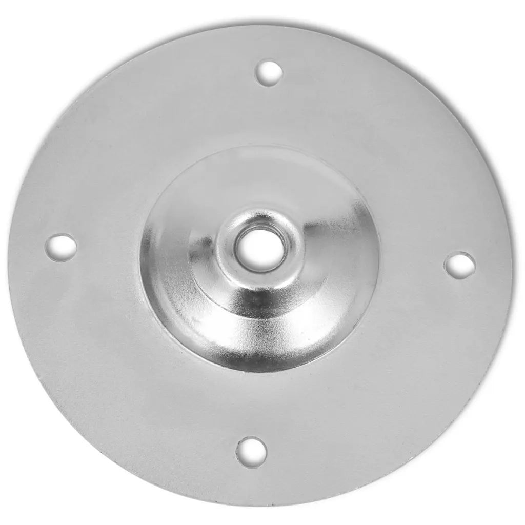 Set di 4 gambe telescopiche regolabili per tavolo 60 x 710 x 1100 mm in ferro cromato 02_0055078