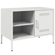 Mobile TV | Armadietto TV | Mobile Porta TV Bianco 68x39x50,5 cm in Acciaio