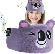 Slaapmasker Bluetooth con cuffie in cuffia senza fili - Ascolta musica mentre dormi cuffia per bambini regalo di compleanno e Natale