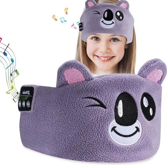 Slaapmasker Bluetooth con cuffie in cuffia senza fili - Ascolta musica mentre dormi cuffia per bambini regalo di compleanno e Natale