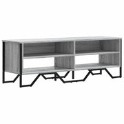 Mobile TV | Armadietto TV | Mobile Porta TV Grigio Sonoma 122x34x41cm in Legno Multistrato