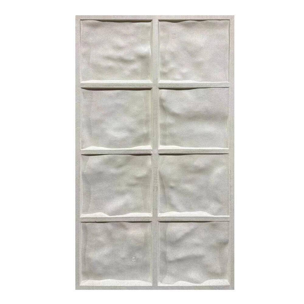 Set 10 Pannelli Decorativi Area 7,2 mq 120x60x3 cm Rivestimento Murale Effetto Pietra Naturale 3D in PU Tufo