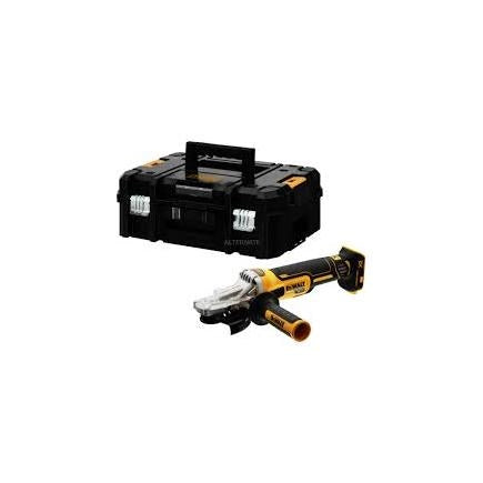 Smerigliatrice Angolare DeWalt XR 18V Brushless 125 mm Testa Piatta DCG405FNT-XJ Solo Macchina con Valigetta TSTAK
