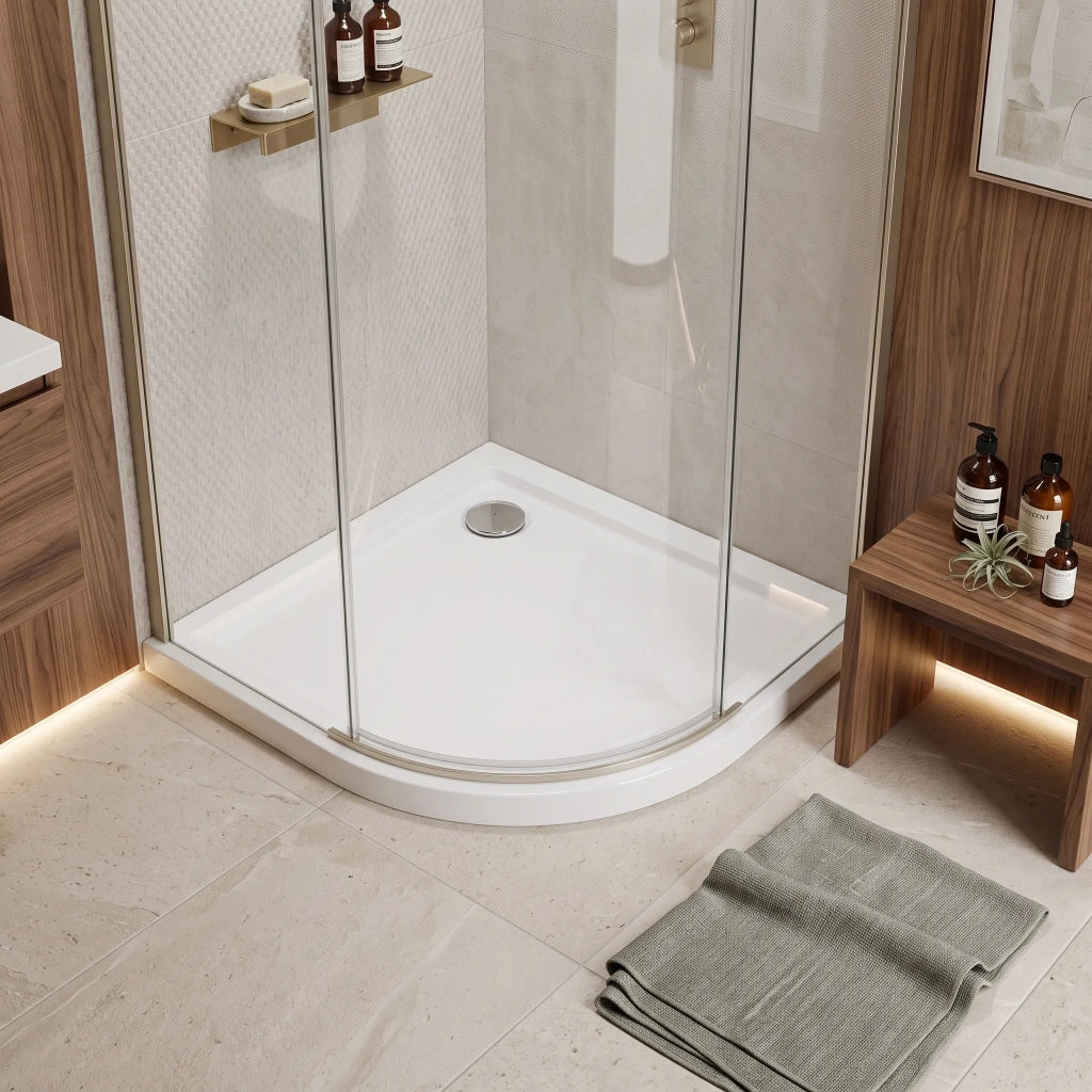 Piatto Doccia Rea Look White 80x80