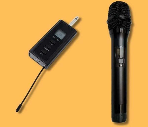 Kit radiomicrofono ice con ricevitore 2 canali - TY.JI150