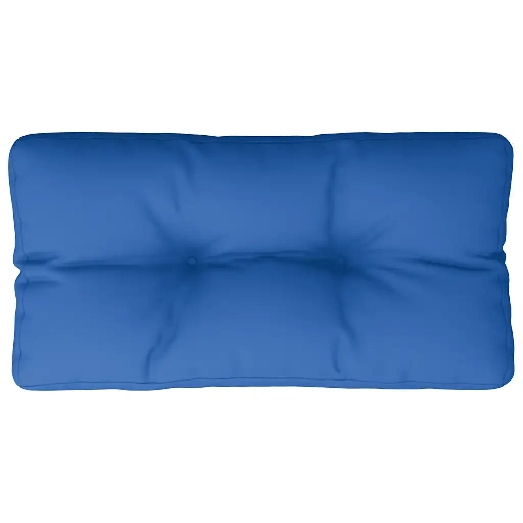 Cuscino per Pallet Blu Reale 80x40x12 cm in Tessuto 360611