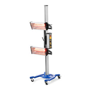 Lampada a infrarossi per carrozzeria - 2 lampade da 1000 watt - altezza: 160 cm max. 14_0006457