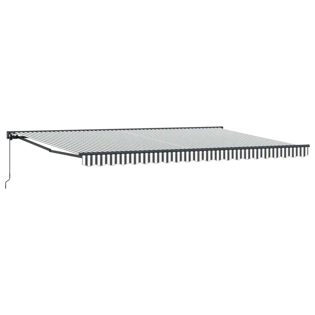 Struttura della tenda Antracite e Bianco 500 × 300 cm