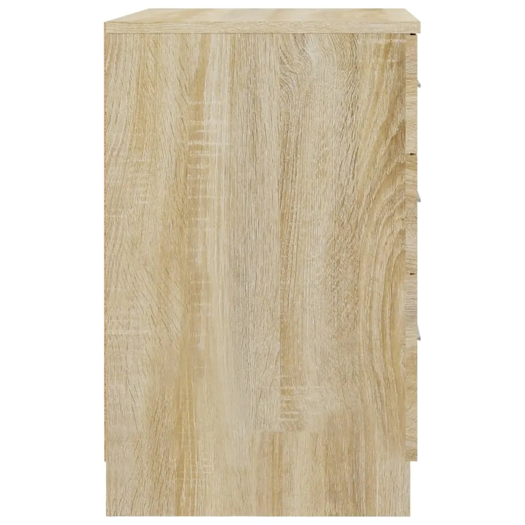 Comodino Rovere Sonoma 40x40x63 cm in Legno Multistrato cod mxl 31147