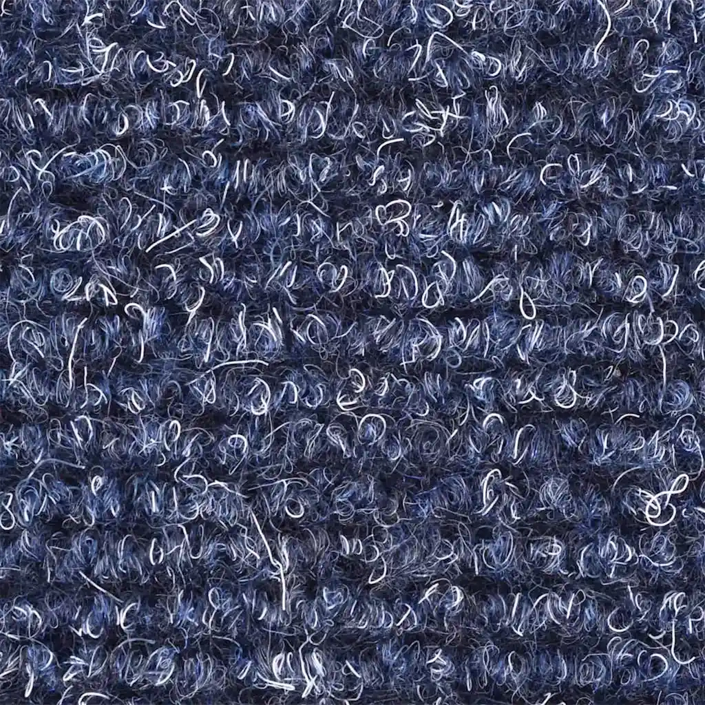 Tappetini per scale autoadesivi 15 pz | Gradini per Scale 56x17x3 cm blu semicircolari