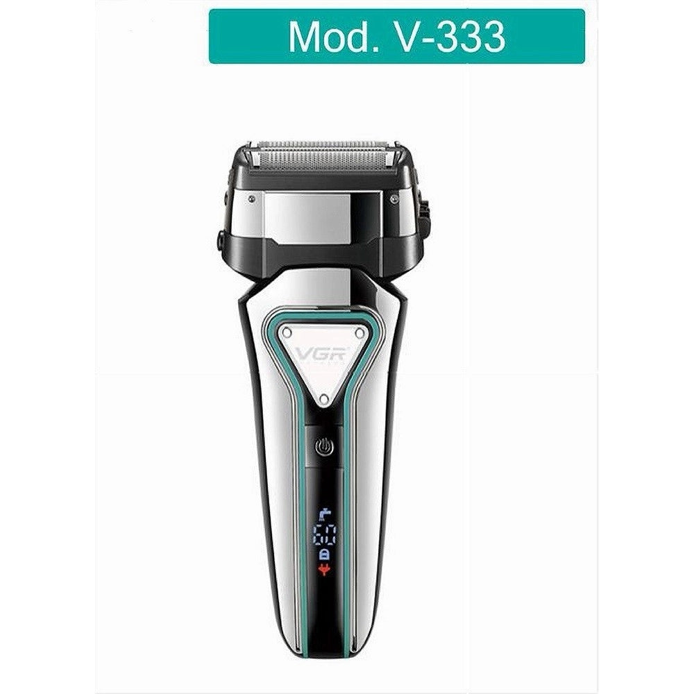 Trade Shop - Vgr V-333 Foil Shaver Rasoio Professionale Barber Trimmer Rasatura Zero - Silver