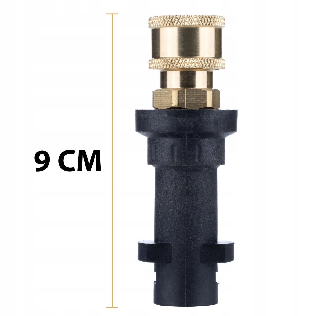 Set di Ugelli per Idropulitrice 0°/15°/25°/40°/SOAP + Adattatore Bayonet 1/4" | Compatibile con Kärcher K2–K7