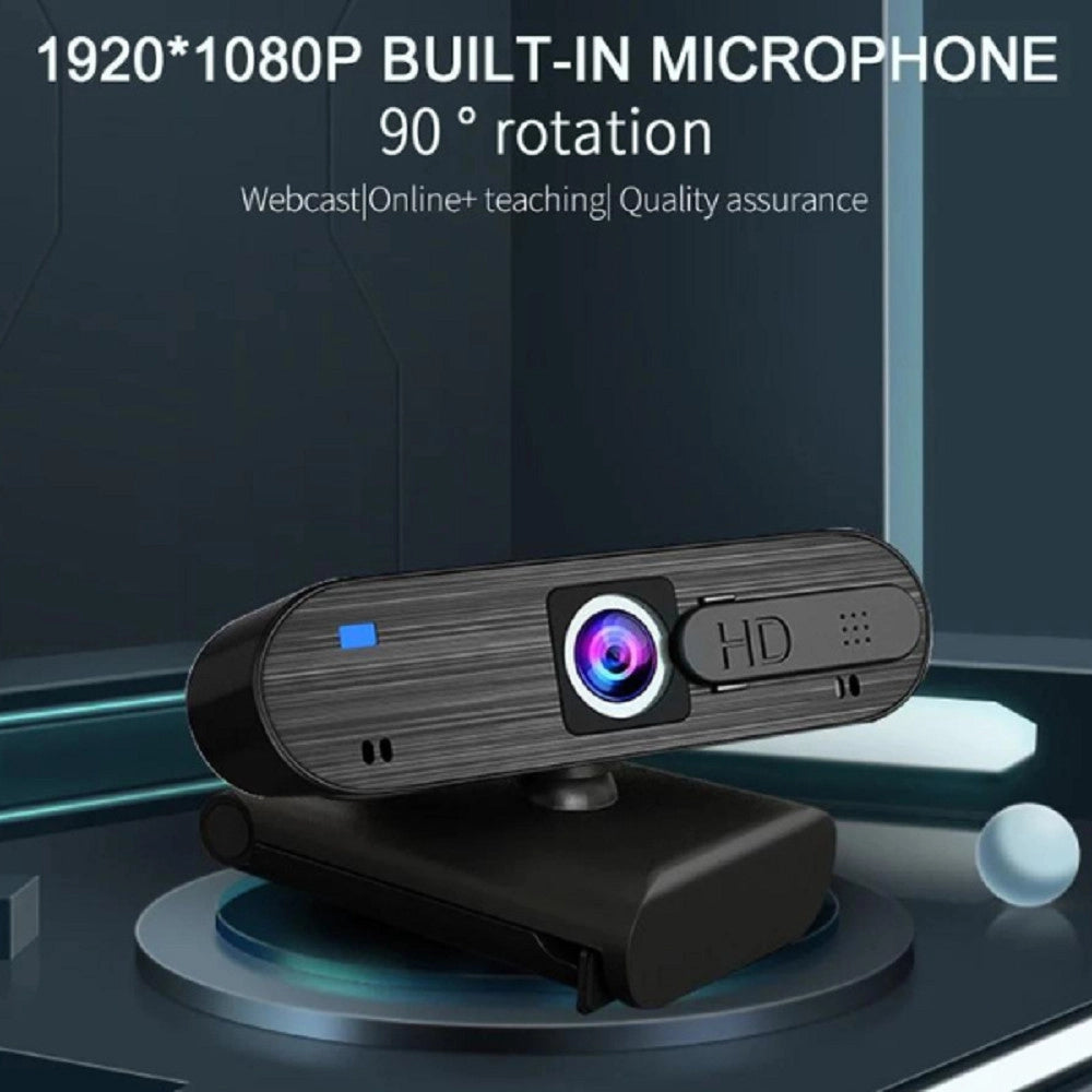 Trade Shop - Smart Webcam 4k H703 Con Microfono Integrato Per Videochiamate Trasmissioni Live -