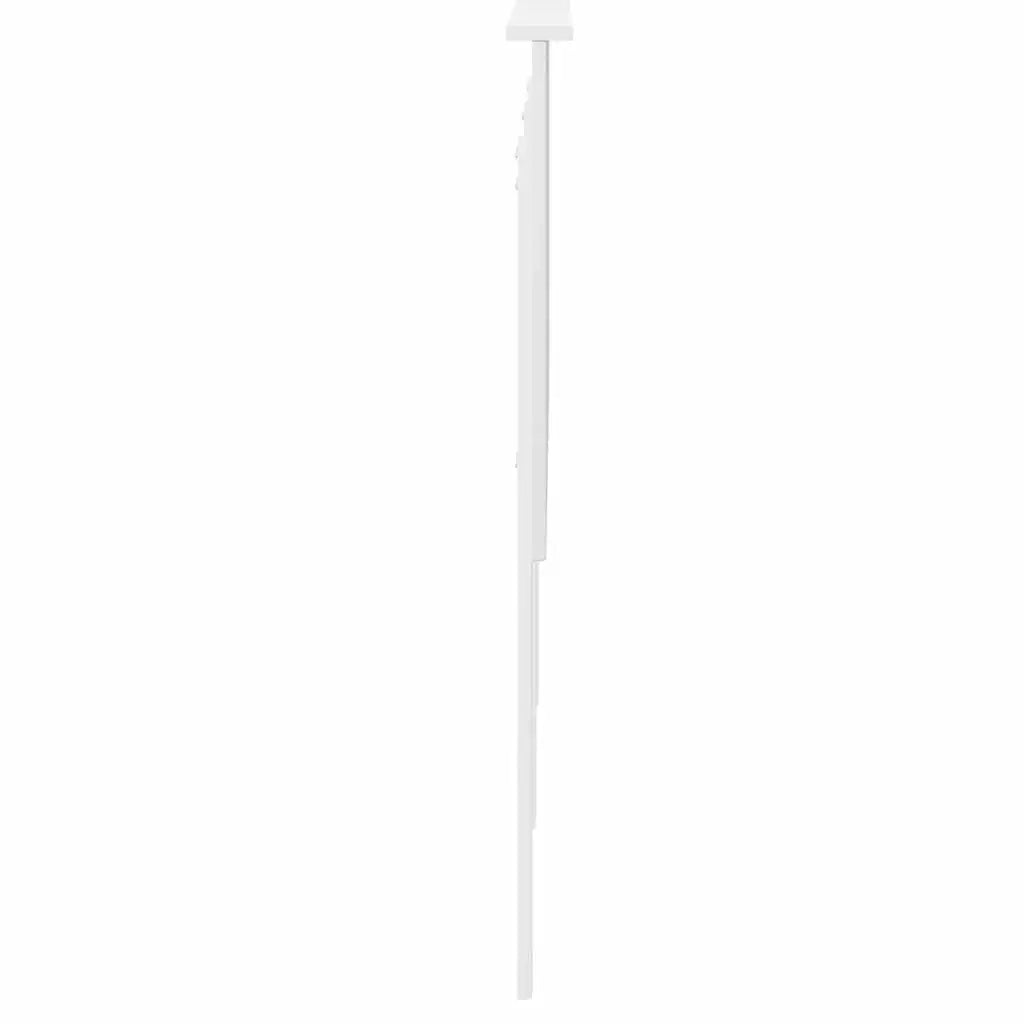 Testiera-Testata-Testiera Decorativa Bianco 140 cm Legno multistrato 624849