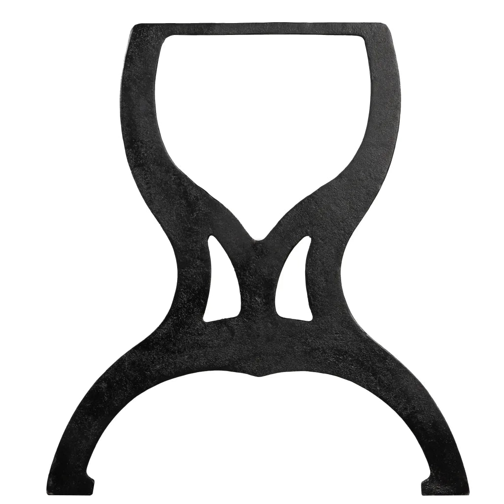 Gambe per Panca 2 pz a Forma di X in Ghisa cod mxl 55081