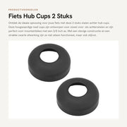 Coppie di supporto per sella da bicicletta - 2 pezzi - Acciaio - Nastro posteriore - Diametro esterno 30 mm - Altezza 10,8 mm - Nero - Manubri per bicicletta