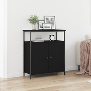Mobile Black Oak 70x30x80 cm in Legno Ingegnerizzato