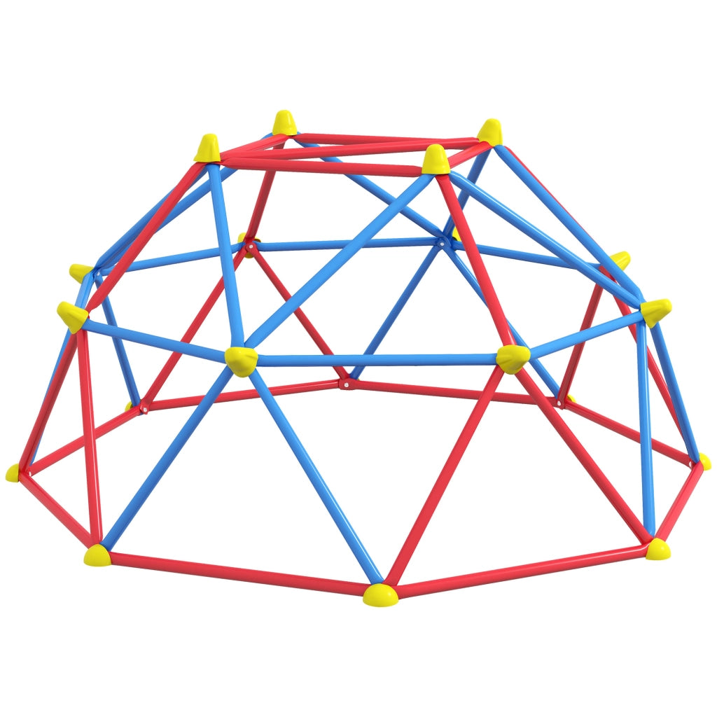 Casetta da gioco per bambini con scala ¨C zephmum ¨C struttura in metallo 183 cm multicolore