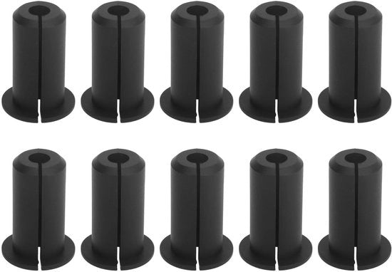 Set di guida cavi in silicone per porte - 10 pezzi - set di guida cavi - protezione antenne - multifunzionale - decorazione per fessure murarie