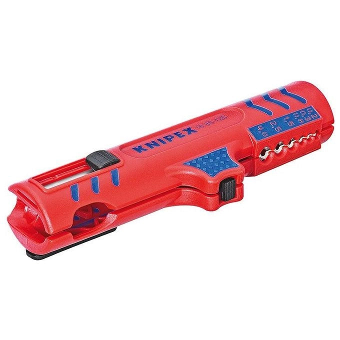 Knipex 16 85 125 SB pinza spellacavi Blu, Rosso