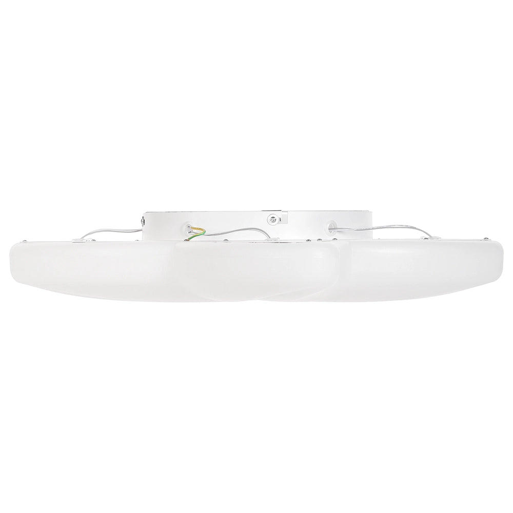 Lampada da soffitto con paralume acrilico bianco a forma di stella per la cameretta dei bambini Illuminazione d'accento di design