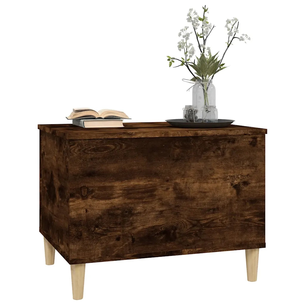 Tavolino da salotto | Tavolino da caff¨¨ | Tavolino da Soggiorno Rovere Fumo 60x44,5x45 cm Legno Multistrato