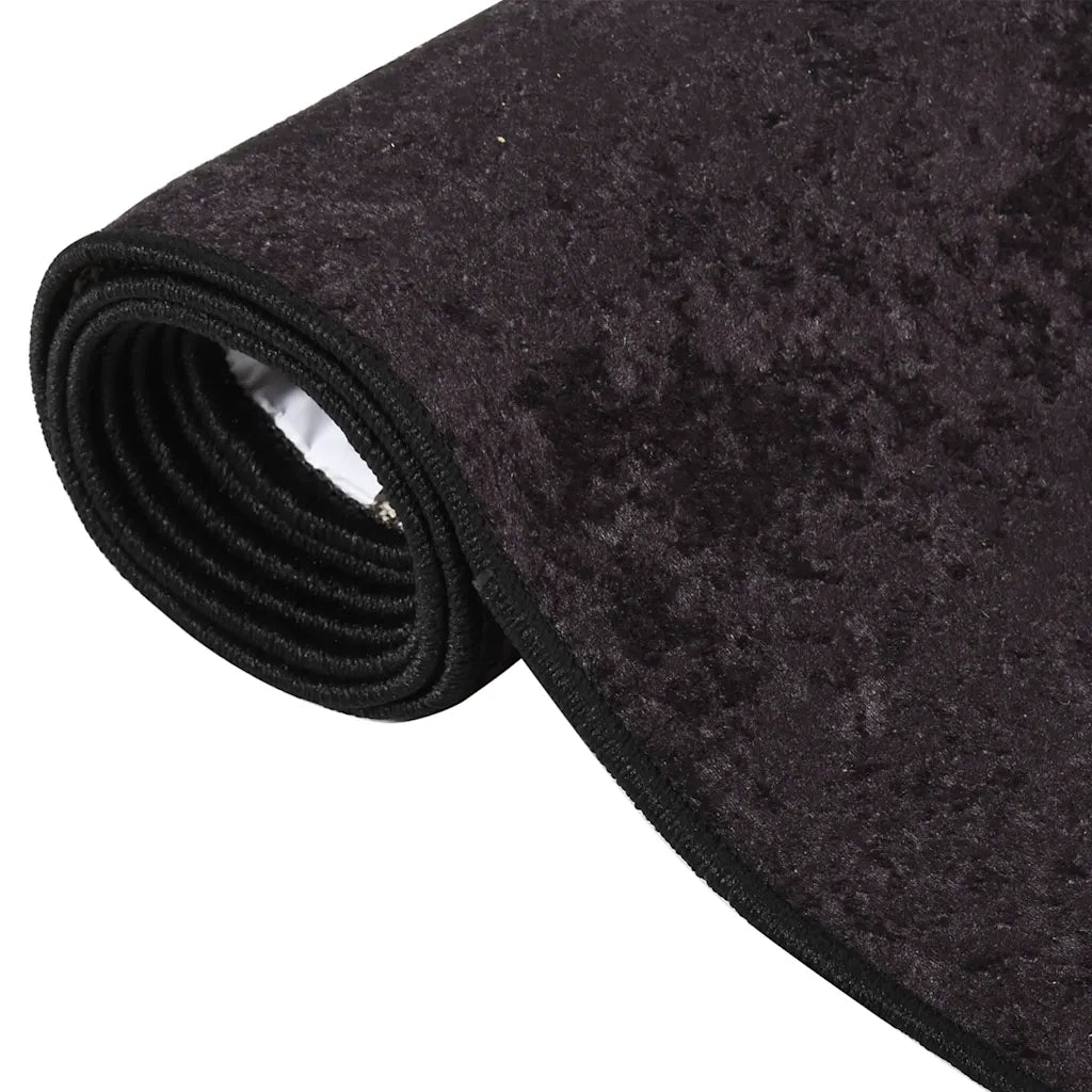 Tappeto Lavabile 190x300 cm Antracite 337956