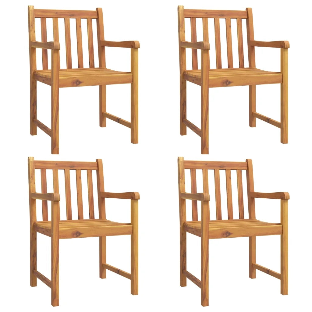 Set da Pranzo per Giardino 5 pz in Legno Massello di Acacia 3206277