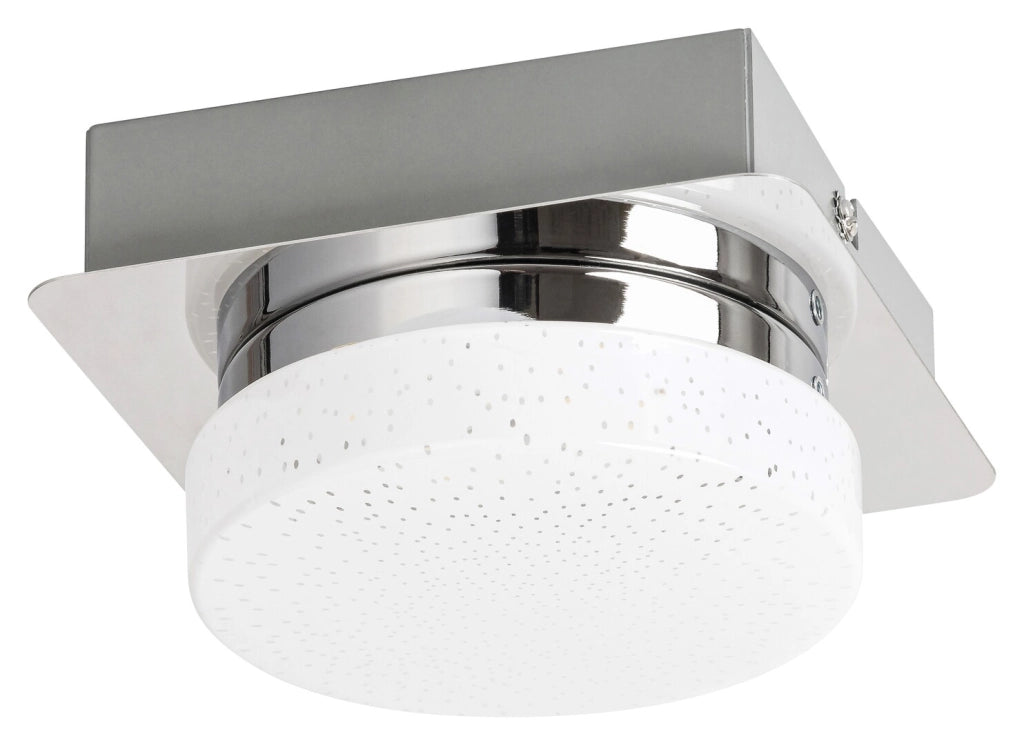 Spot soffitto superficie cromato/bianco LED 5W 4000K
