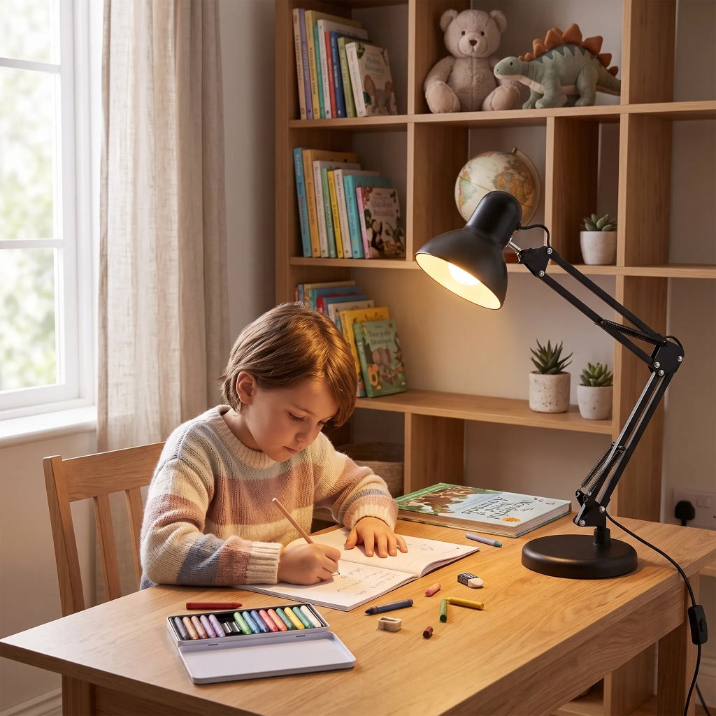 Lampada Da Scrivania Jnh042-1td Black