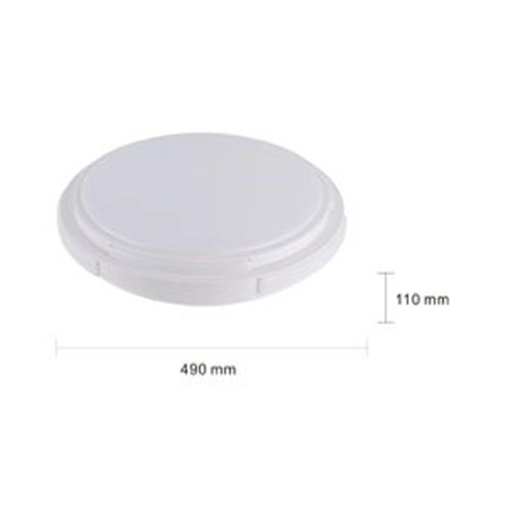 Trade Shop - Plafoniera Da Soffitto Interno 60w Rotondo Sporgente Luce Fredda Fst-50a62691 49cm -