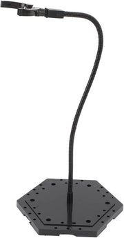 Displaybeugel per figurine d'azione e pupazzi, ABS acciaio inox, beugel per stop-motion per pupazzi da 15 cm (nero)