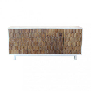 Mobile Antwan 180x45x80 h cm in Legno Bianco