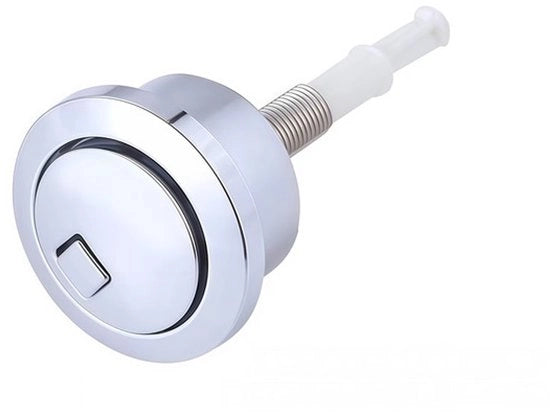 Porta bagno maniglia di scarico rotonda maniglia di scarico per bagno sostituzione maniglia di scarico doppia attivazione pulsante nascosto scarico interno adatto per tipo G-Eberit 280