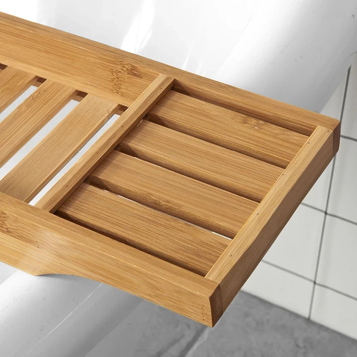 Ripiano per vasca da bagno in bambù,L80CM, FRG212-N