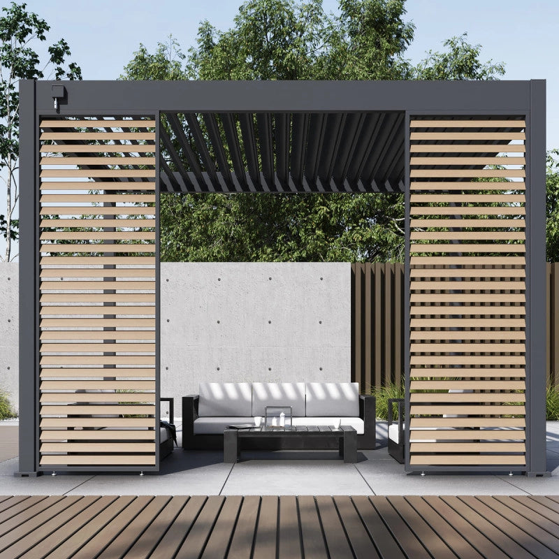 Pannello frangivista orizzontale 1M OMBREA VS - Woodlook