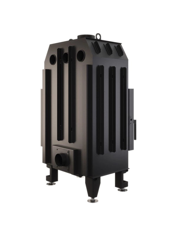 Caminetto ad angolo Inserto Apertura destra Nero Energy 65x50x47 (14,5 kW) ECO