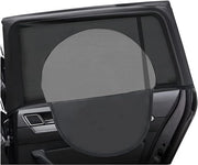 Kit per bambini auto ombrelloni universali auto ombrelloni laterali vetro auto accessori blocco raggi UV adatto per la maggior parte dei veicoli (ruota posteriore)