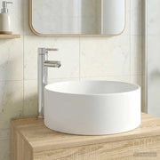 Lavabo con rubinetto e scarico Cromato 40,5 x 40,5 x 15,5 cm 890240