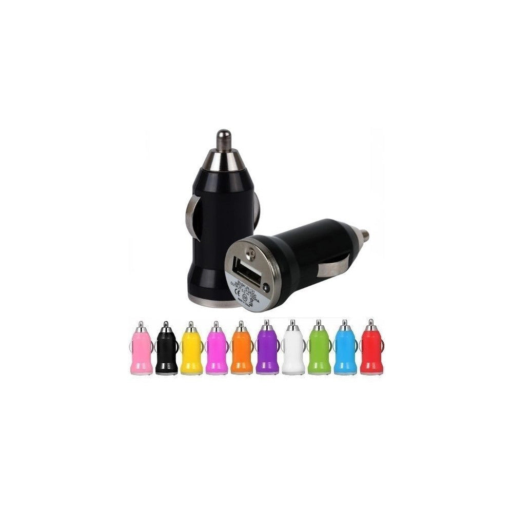 Trade Shop - Mini Caricatore Caricabatteria Auto Usb Universale 1a Smartphone Accendisigari -