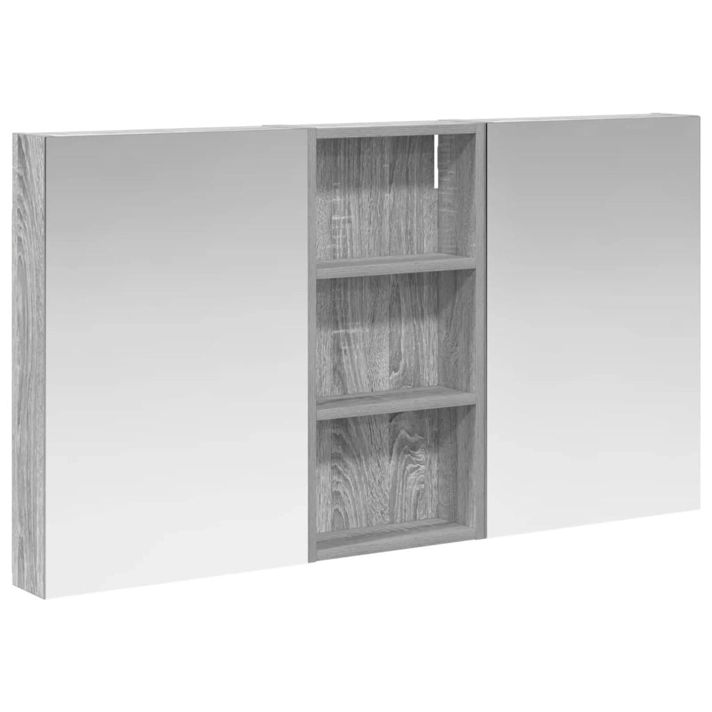 Set di Armadi da Bagno 3 pz 110 x 10,5 x 60,5 cm 3403717