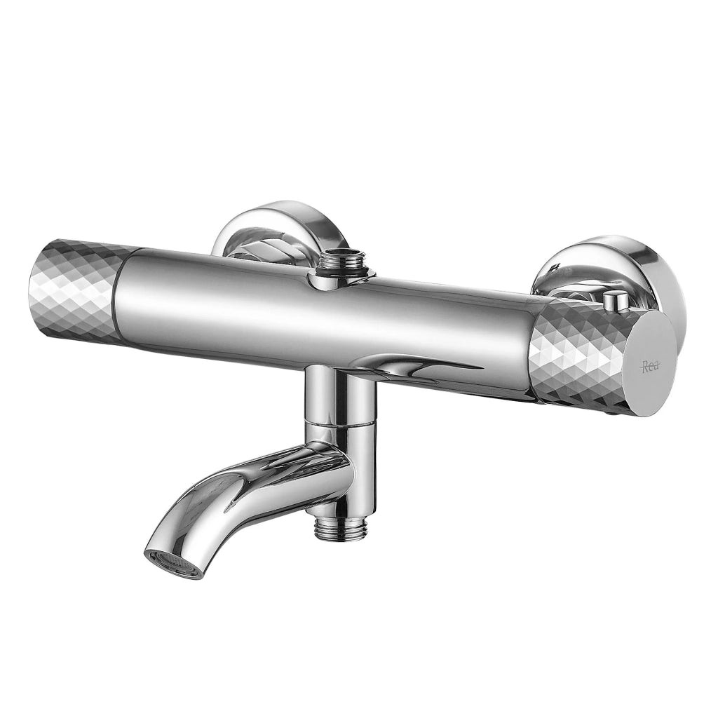 Set Doccia Da Incasso Con Termostatato Lungo Diamond Chrome